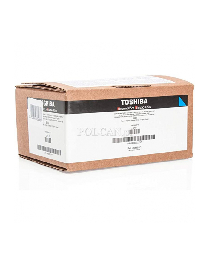 Toner Toshiba do e-Studio 305CS, 305CP | cyan główny