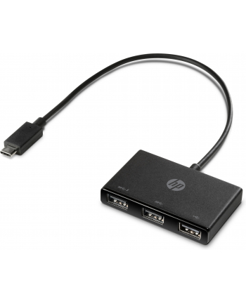 HP Inc. USB-C to 3 USB-A Hub Z6A00AA