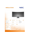 NEC 34''  MultiSync EX341R black 3440x1440, 290cd/m2 - nr 4