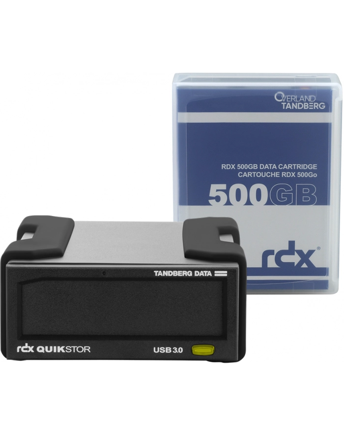 Tandberg Data RDX 0,5 TB USB3+ KIT extern black główny