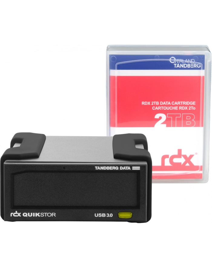 Tandberg Data RDX 2 TB USB3+ KIT extern black główny