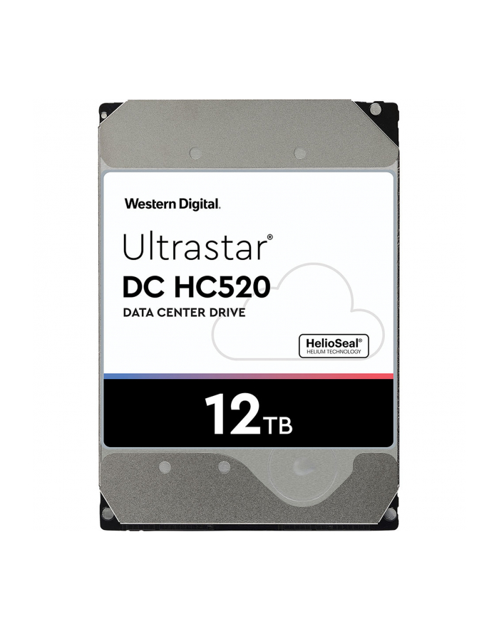 HGST Ultrastar HE12 12TB HDD SATA 6Gb/s 512E SE 7200Rpm HUH721212ALE604 24x7 3.5inch Bulk główny