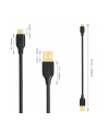 AUKEY CB-MD1 Black szybki kabel Quick Charge micro USB-USB | 1m | 5A | 480 Mbps - nr 14
