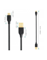 AUKEY CB-MD1 Black szybki kabel Quick Charge micro USB-USB | 1m | 5A | 480 Mbps - nr 5