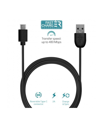 PURO Type-C Charge & Sync Cable USB-C to USB-A