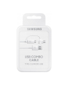Samsung Kabel Combo (Type-C & MicroUSB)White - nr 13