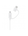 Samsung Kabel Combo (Type-C & MicroUSB)White - nr 17