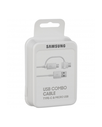 Samsung Kabel Combo (Type-C & MicroUSB)White