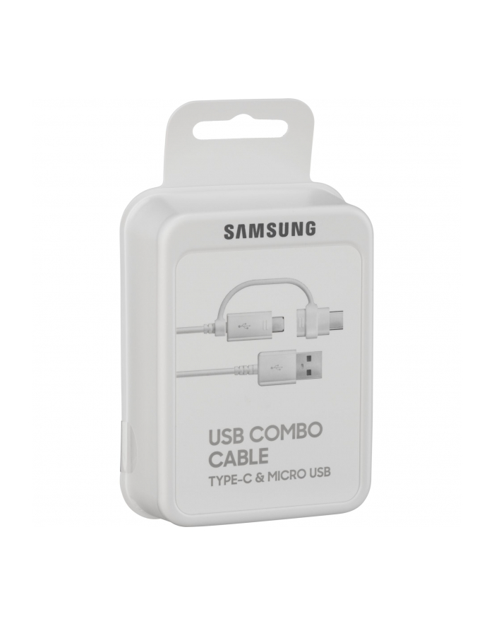 Samsung Kabel Combo (Type-C & MicroUSB)White główny