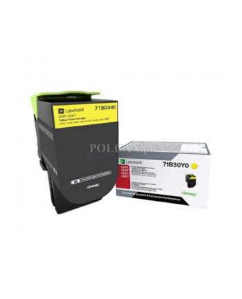 Toner Lexmark 73B004 yellow | 15 000 str | CS827de / CX827de