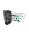 Toner Lexmark 75B20C cyan | zwrotny | 10 000 str | CS/CX 727 / CS728 - nr 31