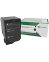 Toner Lexmark 75B20K black | zwrotny | 13000 str | CS/CX 727 / CS728 - nr 35