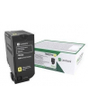 Toner Lexmark 75B20M yellow | zwrotny| 10 000 str | CS/CX 727 / CS728 - nr 19