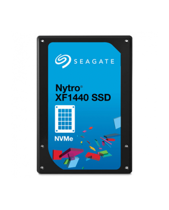 SEAGATE Nytro SSD 800GB 2.5inch PCIe Gen3×4 NVMe 1.2a NAND Flash Type eMLC Sector Size Support 512 / 4K Endurance Optimized