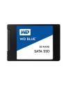 Western Digital Dysk WD Blue SSD 2.5'' 250GB SATA/600, 550/525 MB/s, 7mm, 3D NAND - nr 6