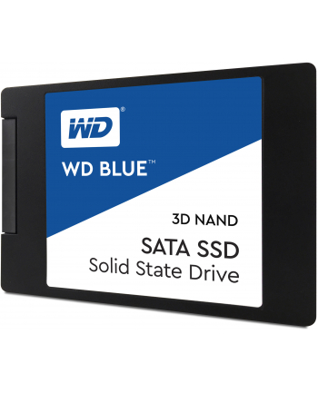 Western Digital Dysk WD Blue SSD 2.5'' 250GB SATA/600, 550/525 MB/s, 7mm, 3D NAND