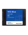 Western Digital Dysk WD Blue SSD 2.5'' 500GB SATA/600, 560/530 MB/s, 7mm, 3D NAND - nr 35