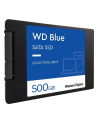 Western Digital Dysk WD Blue SSD 2.5'' 500GB SATA/600, 560/530 MB/s, 7mm, 3D NAND - nr 42