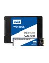 Western Digital Dysk WD Blue SSD M.2 SATA 2TB SATA/600, 560/530 MB/s, 3D NAND - nr 9