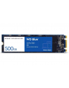 Western Digital Dysk WD Blue SSD M.2 SATA 500GB SATA/600, 560/530 MB/s, 3D NAND - nr 27