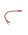 Lanberg Patchcord RJ45 cat. 5e UTP 0.25m czerwony - nr 10