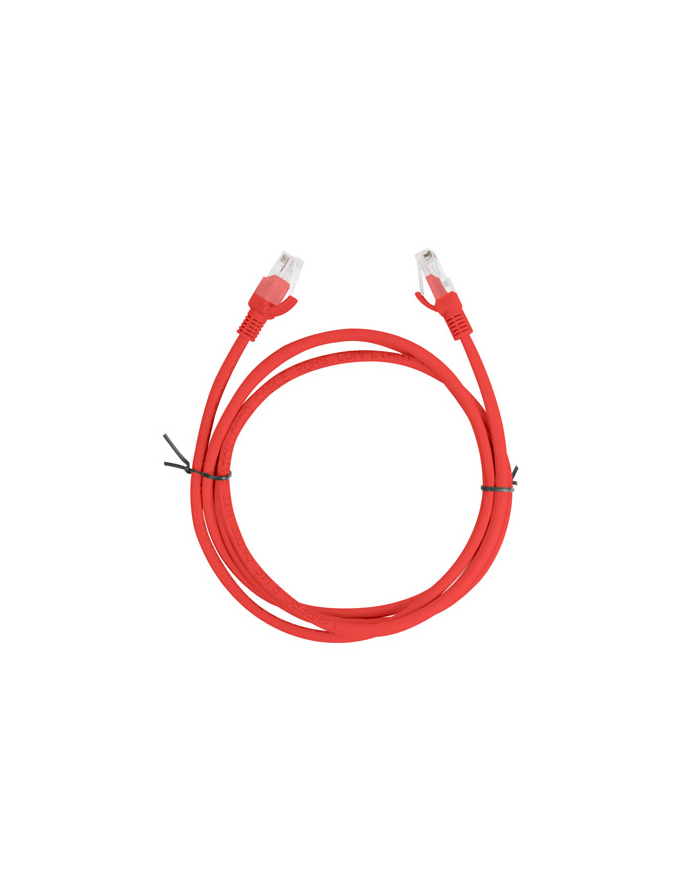 Lanberg Patchcord RJ45 kat. 5e UTP 1.5m czerwony główny