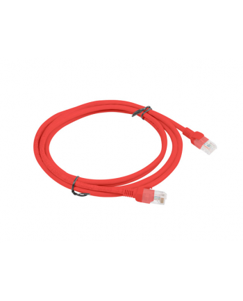 Lanberg Patchcord RJ45 kat. 5e UTP 2m czerwony