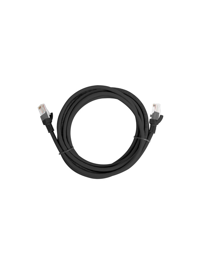 Lanberg Patchcord RJ45 cat. 5e UTP 3m czarny główny