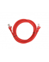 Lanberg Patchcord RJ45 kat. 5e UTP 3m czerwony - nr 11