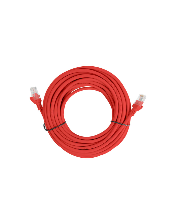 Lanberg Patchcord RJ45 kat. 5e UTP 5m czerwony główny