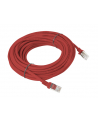 Lanberg Patchcord RJ45 kat. 5e UTP 10m czerwony - nr 10