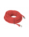 Lanberg Patchcord RJ45 kat. 5e UTP 20m czerwony - nr 10