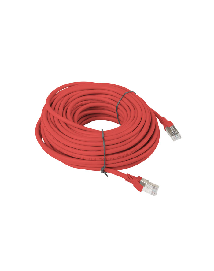 Lanberg Patchcord RJ45 kat. 5e UTP 20m czerwony główny