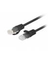 Lanberg Patchcord RJ45 kat. 6 UTP 0.25m czarny - nr 15