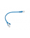 Lanberg Patchcord RJ45 kat. 6 UTP 0.25m niebieski - nr 10