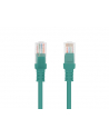 Lanberg Patchcord RJ45 kat. 6 UTP 0.25m zielony - nr 7