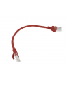 Lanberg Patchcord RJ45 kat. 6 UTP 0.25m czerwony - nr 14