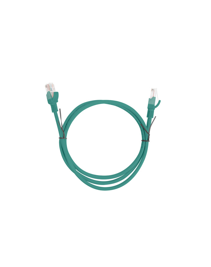 Lanberg Patchcord RJ45 kat. 6 UTP 1m zielony główny