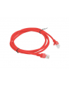 Lanberg Patchcord RJ45 kat. 6 UTP 1.5m czerwony - nr 16