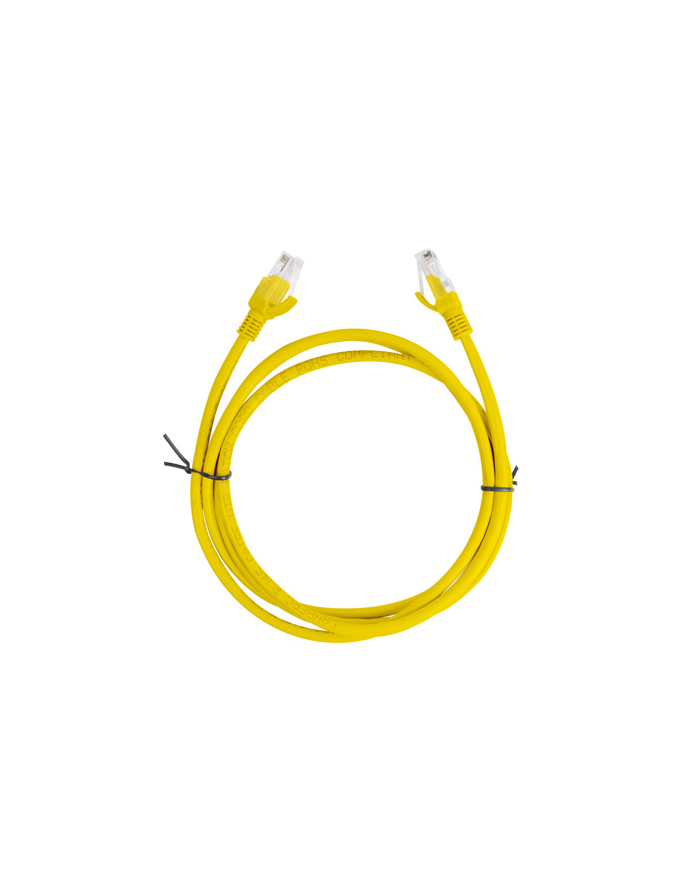 Lanberg Patchcord RJ45 kat. 6 UTP 1.5m żółty główny