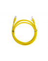 Lanberg Patchcord RJ45 kat. 6 UTP 2m żółty - nr 5