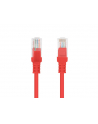 Lanberg Patchcord RJ45 kat. 6 UTP 5m czerwony - nr 10