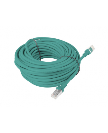 Lanberg Patchcord RJ45 kat. 6 UTP 15m zielony