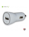 Techly Samochodowa ładowarka USB 12/24V - 5V 1A biała - nr 6