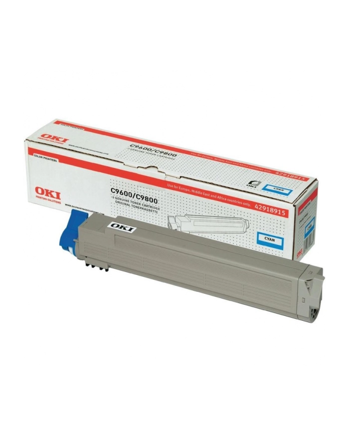 Toner C9600/9800    Cyan główny