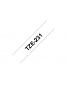 Tasma TZ231 12mm czarne na bialym - nr 19