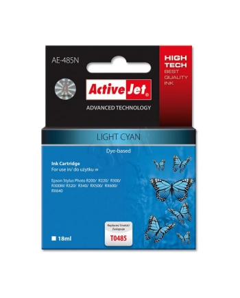 ActiveJet AE-485 tusz light cyan pasuje do drukarki Epson (zamiennik T0485)