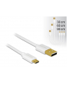 Kabel USB Delock micro AM-MBM5P USB 2.0 0.3m 0.6m 0.9m zestaw biały - nr 9