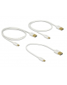 Kabel USB Delock micro AM-MBM5P USB 2.0 0.3m 0.6m 0.9m zestaw biały - nr 10