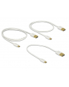 Kabel USB Delock micro AM-MBM5P USB 2.0 0.3m 0.6m 0.9m zestaw biały - nr 3